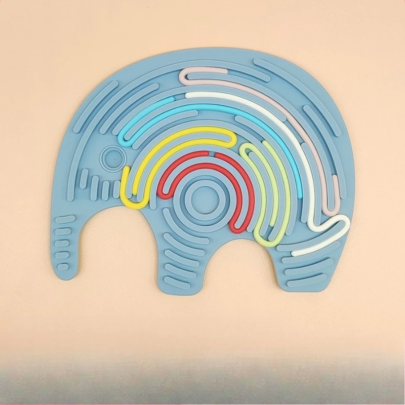 1 pçs placa de atividade sensorial relaxante ansiedade tdah autismo alívio do estresse haste de silicone colorido dedo descompressão crianças brinquedos presentes