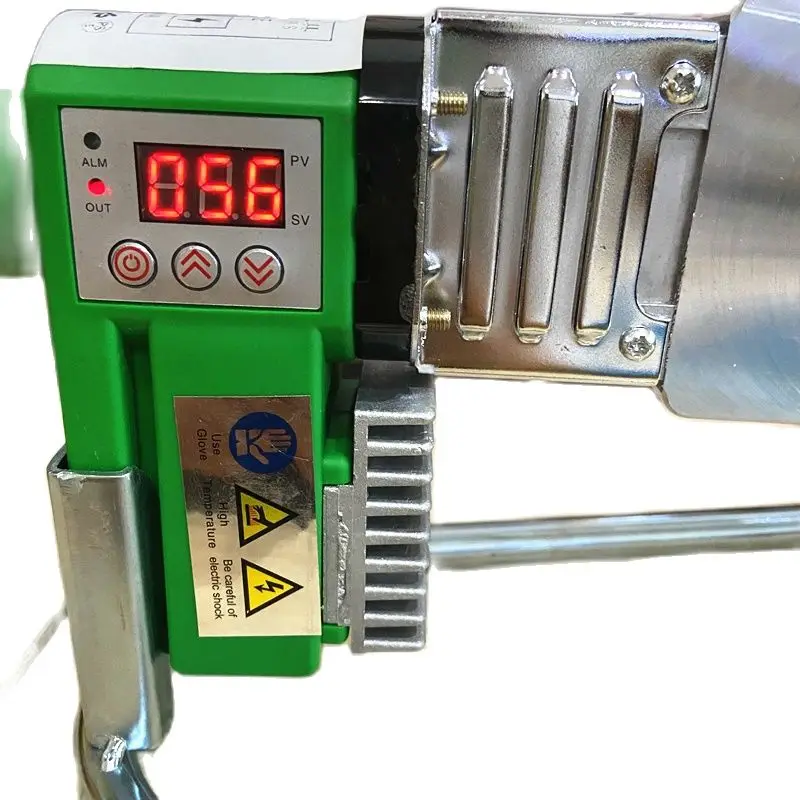 Imagem -05 - Dispositivos de Exibição Digital Solda de Plástico Pvc Ppr pe Tubo Máquina de Solda Alta Qualidade Novo 2063 mm 1000w ac 220v