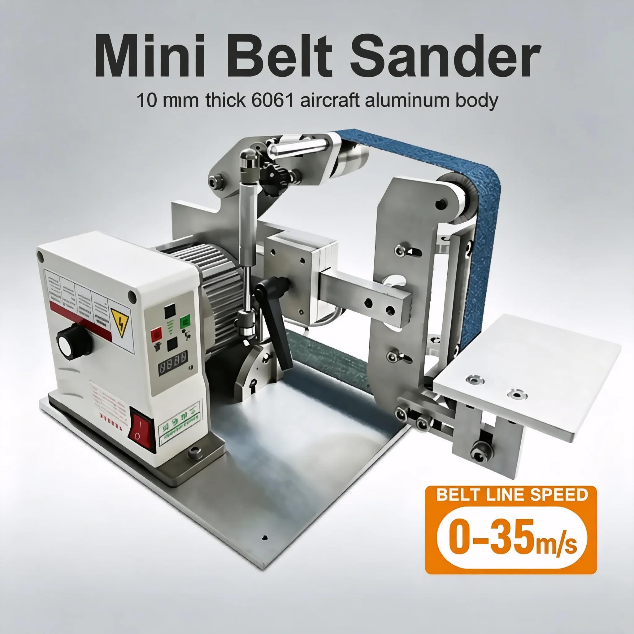 

Electric Belt Sander Electric Sander Grinder For DIY Wood Metal Edge Grinding Polishing Machine