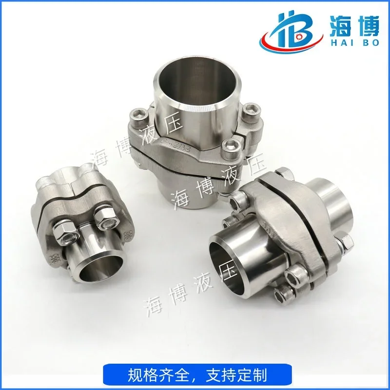 JB/ZQ4187-97SAE Split High Pressure Flange Stainless Steel 304B AFKV Flange Welded Pipe Assembly