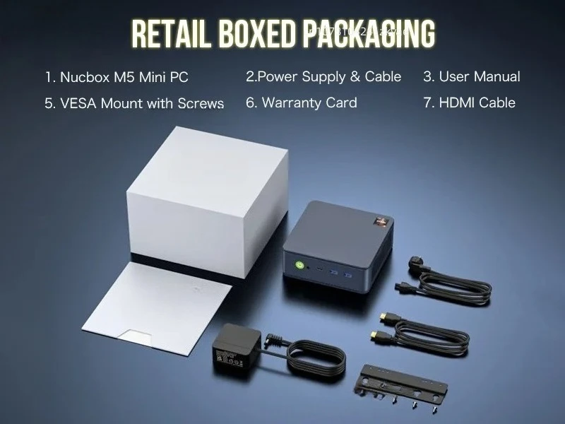 Mini PC 8-core 16-thread 16/32GB DDR4 512GB/1TB SSD Mini Computer PC Mini Desktop Win 11 Pro Computer PC