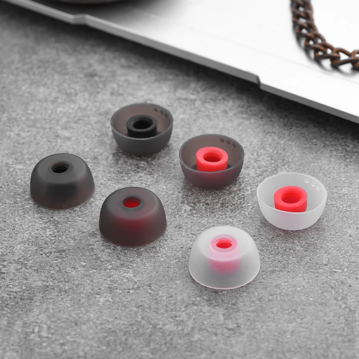 6Pcs Silicone Ear T… - image