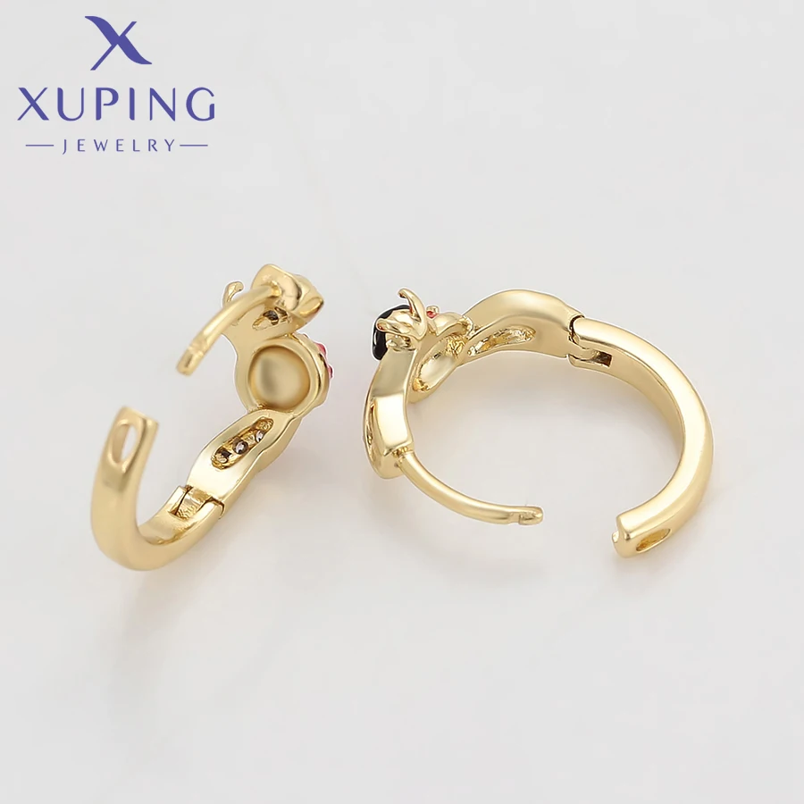 Xuping Jewelry New Arrival Fashion Animal Shaped Gift Earrings for Women Baby Charm Jewellery Gift X001117955
