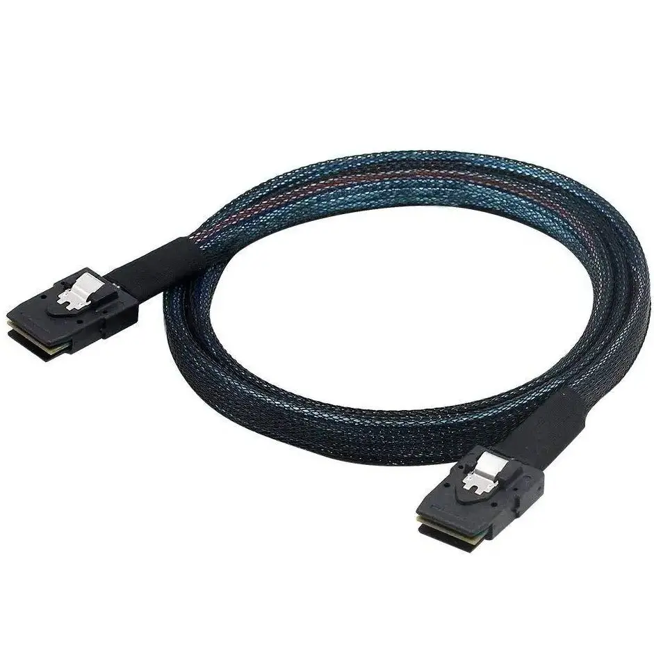 Internal Mini SAS 36Pin SFF-8087 To Mini SAS 36pin SFF-8087 Server Hard Disk Raid Data Cable 30cm 50cm 75cm 1m 2m