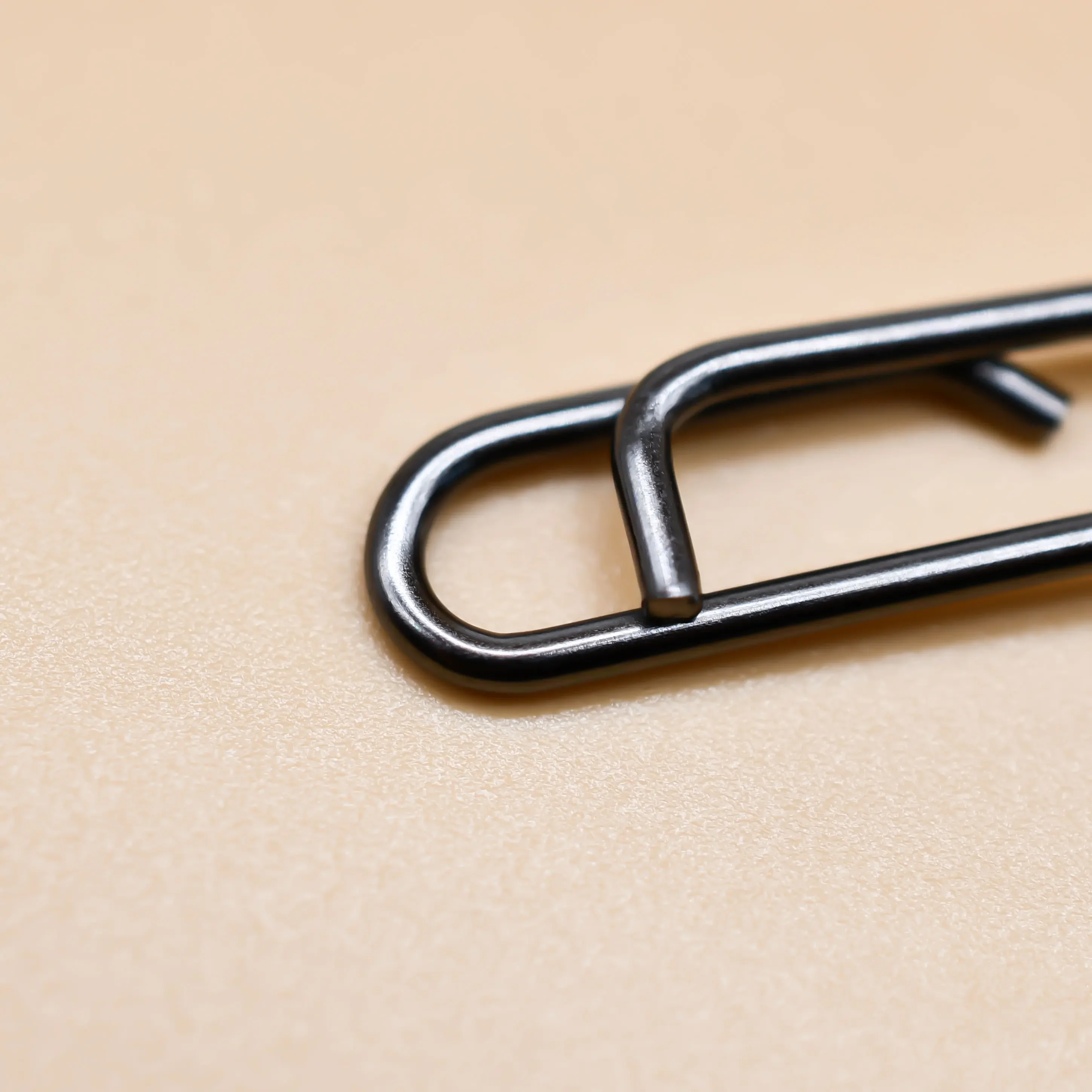 Topranc 60 peças clipes rápidos de bloqueio de pesca, conectores de fivela de bloqueio de aço inoxidável suave para entusiastas da pesca em água salgada