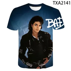 2020 Michael Jackson 3D Print T Shirt Men Women Children Fashion Hip Hop T-shirt Streetwear Harajuku Tee Shirts Homme Cool Tops