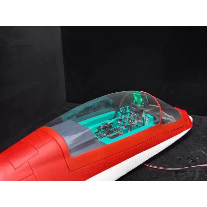 FPV Cockpit Conversion Kit Scale Realistic Interior 3D Printed for Freewing 80mm MiG-29 Fulcrum RC EDF Jet RC Aircraft Part