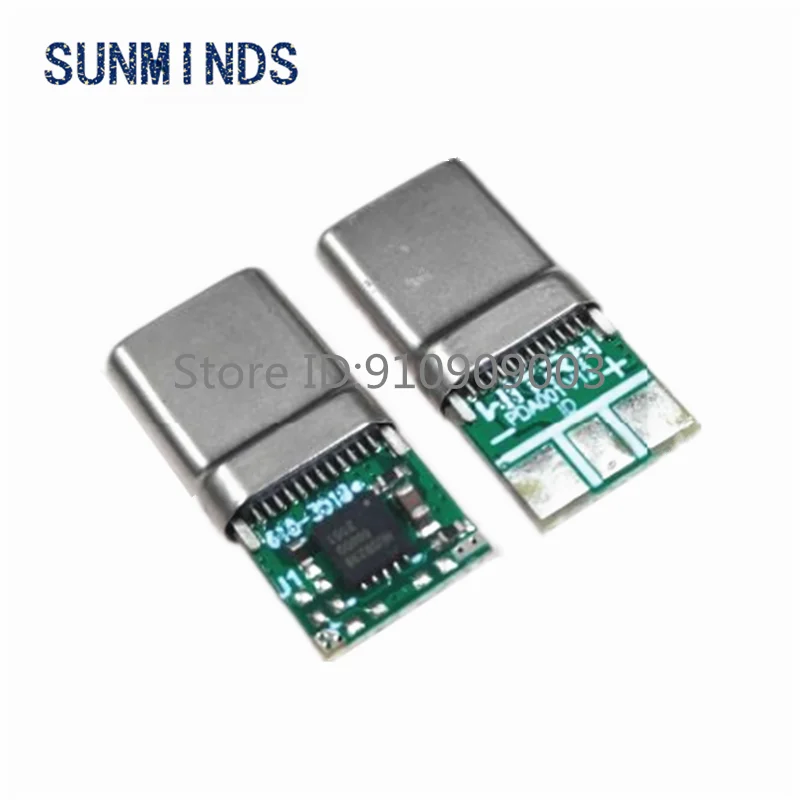 1pcs PD decoy chip HUSB238 activates 20V5A100W built-in E-Marker to take power