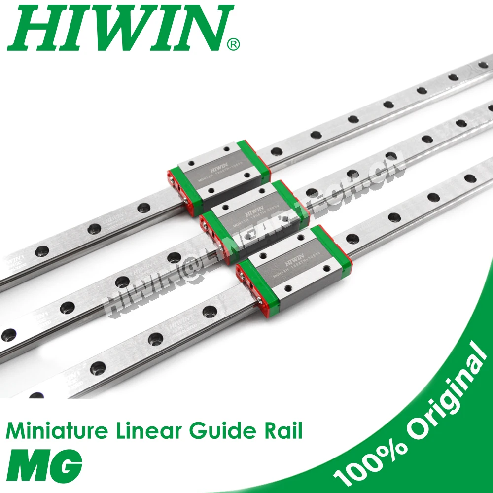 Imagem -02 - Hiwin-trilho Linear de Transporte em Bloco Guias Lineares Mgn12h z1 Pré-carregado 200 mm 300 mm 350 mm 400 mm 500 mm Mgn12h Aço Inoxidável