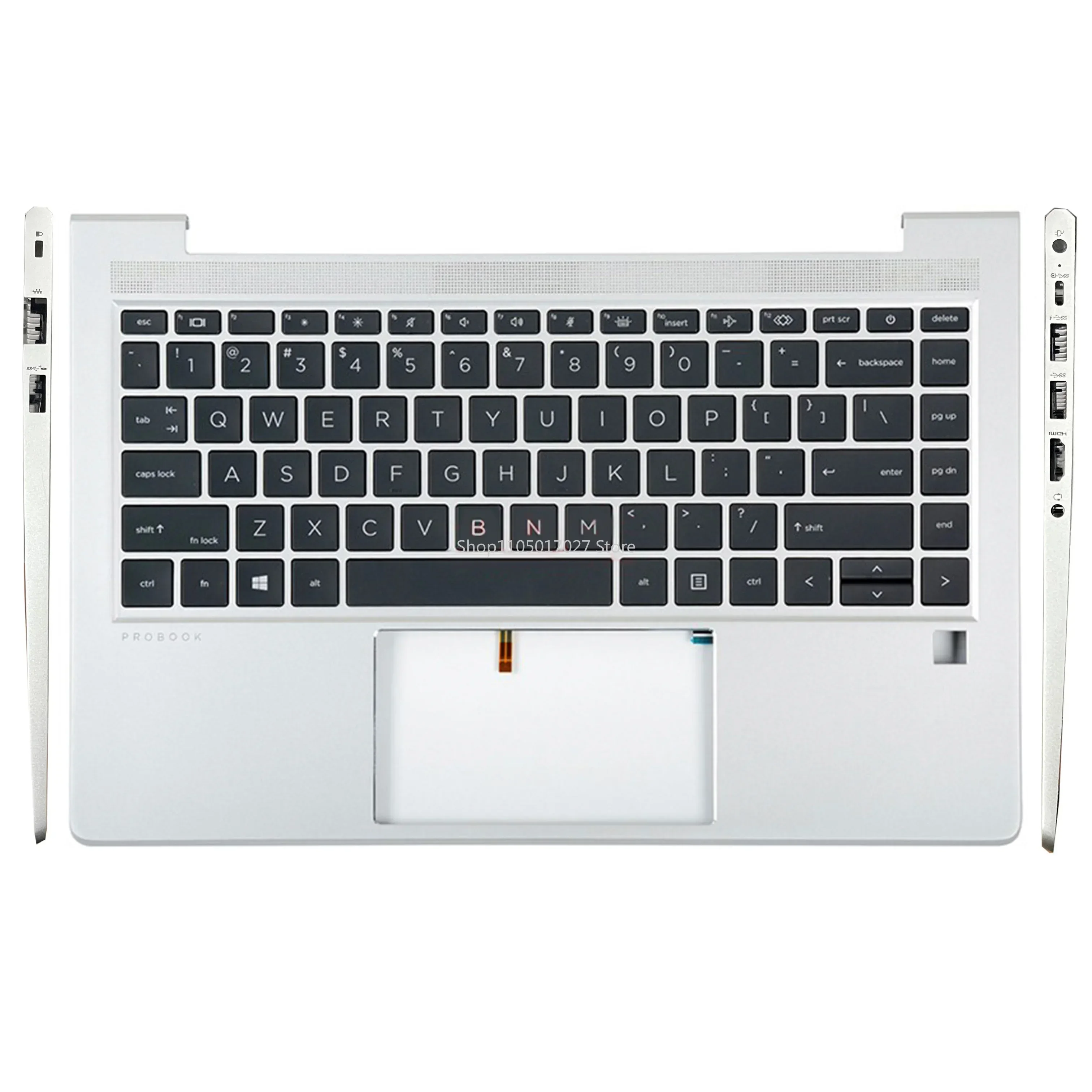 Nueva funda de portátil para HP Probook 440 G8 445 G8 Pro 14 G4 LCD contraportada bisel frontal funda inferior reposamanos superior carcasa inferior