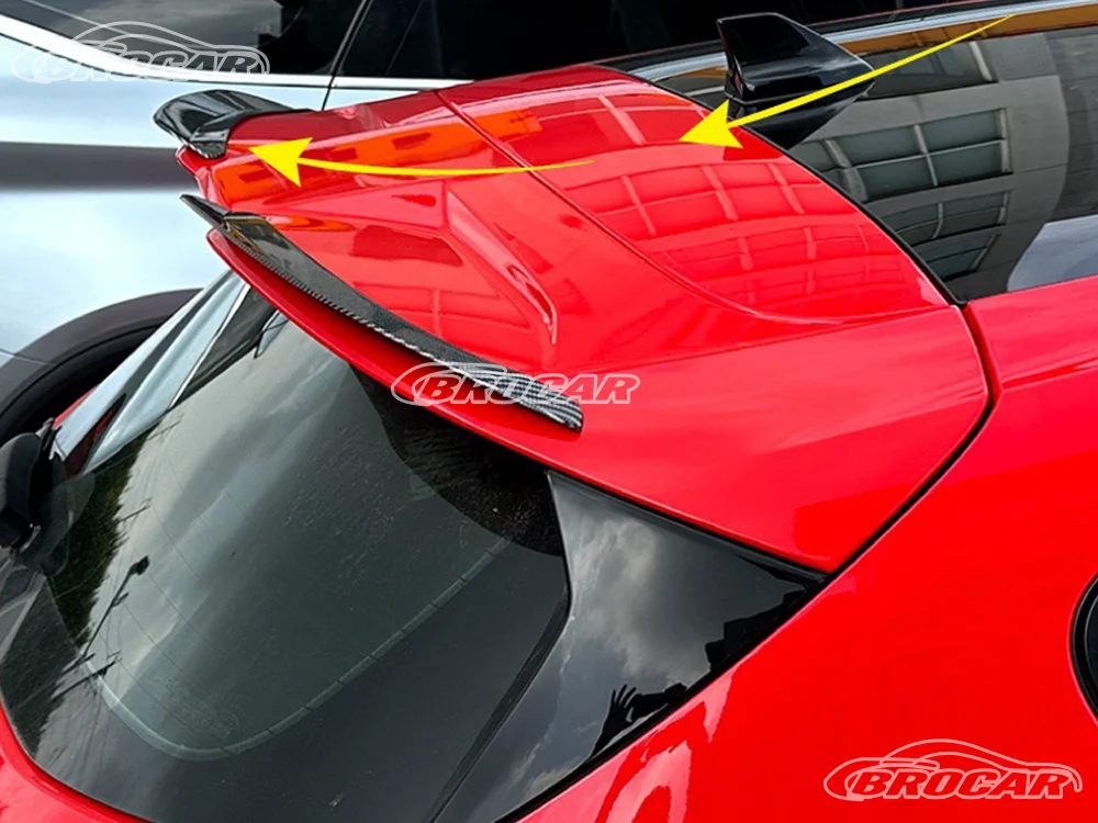 For Ford Focus MK4 Hatchback ST-line 2019 20 21 22 23 2024 High Quality Carbon Fiber Spoiler Trunk Boot Wing Spoiler Accessories