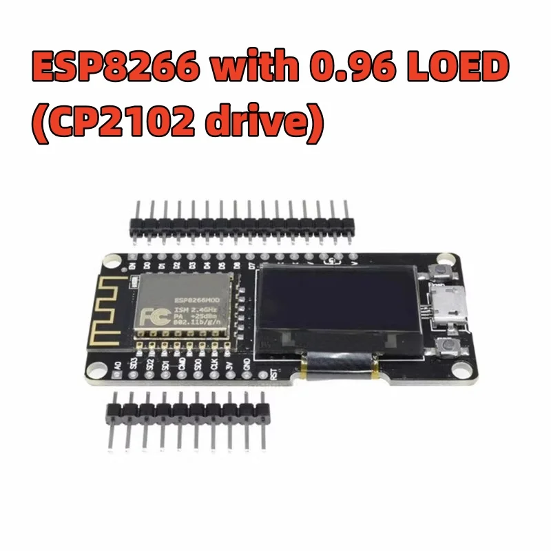 NODEMCU WIFI ESP8266 development board with 0.96-inch OLED display module