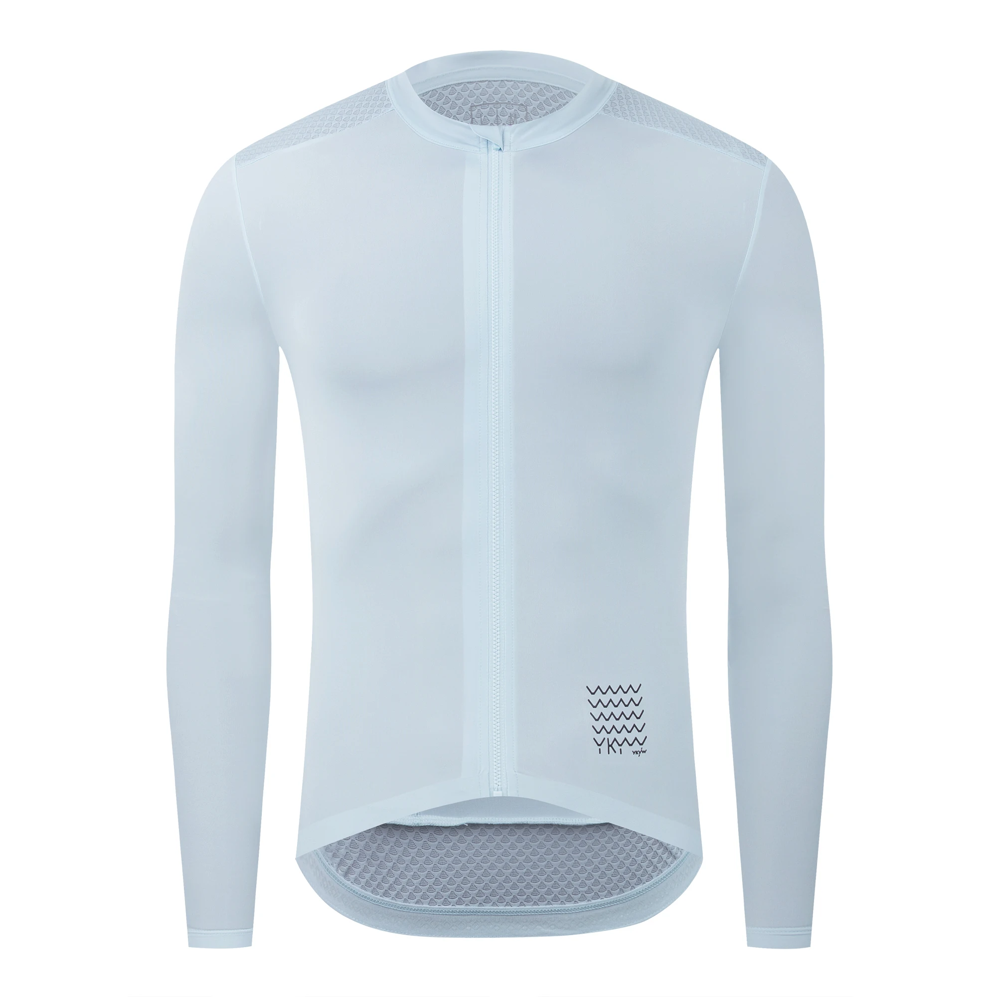 YKYWBIKE Men's Cycling Jersey Long Sleeve Lightweight Pro Team Anti-sweat Breathable Road Bike Jersey Bicycle Shirt image 3