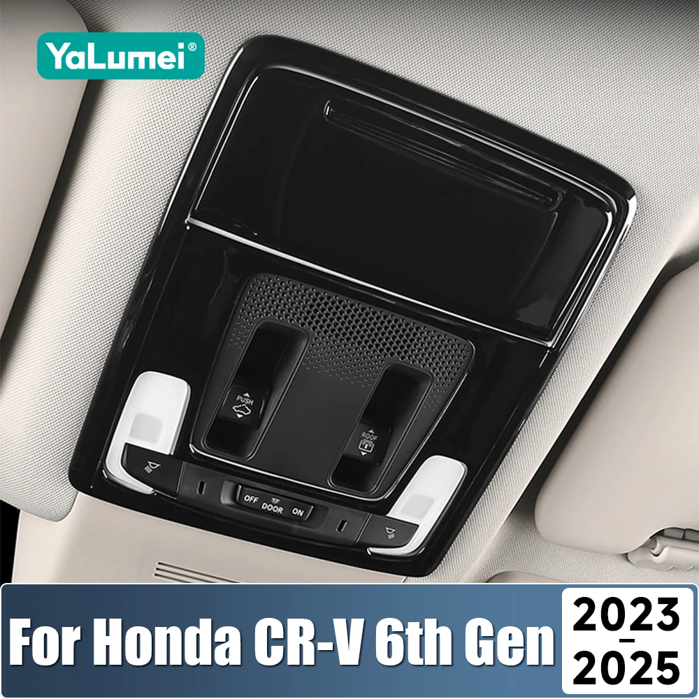 Für Honda CR-V CRV 6. Generation 2023 2024 2025 Hybrid ABS Auto Front Dome Lesen Licht Abdeckung Trim Fall rahmen Aufkleber Zubehör