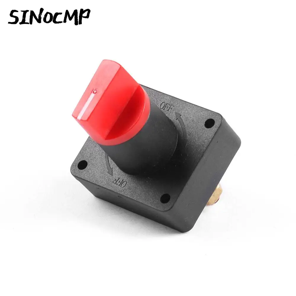 

1 Pc Battery Master Disconnect Rotary Cut Off Isolator Switch For Yacht Car Van Truck Caravan Marine Boat 300A Automotive Parts