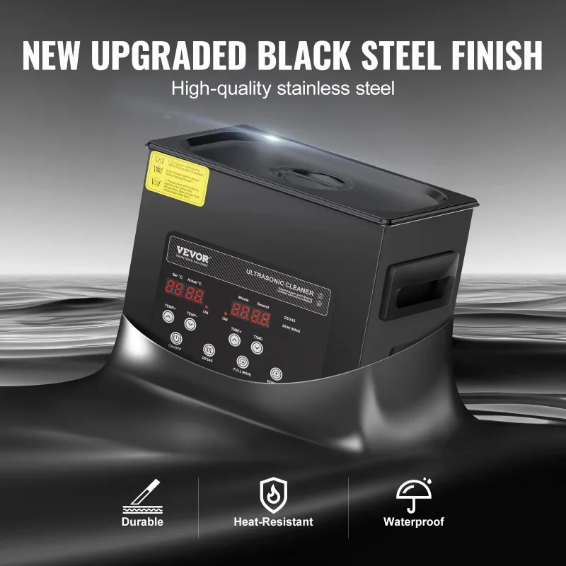 

【Premium】SucceBuy 2L 3L 6L 10L 15L Ultrasonic Cleaner Lave-Dishes Port le Washing hine Diswasher Home Appliances w/ Timer