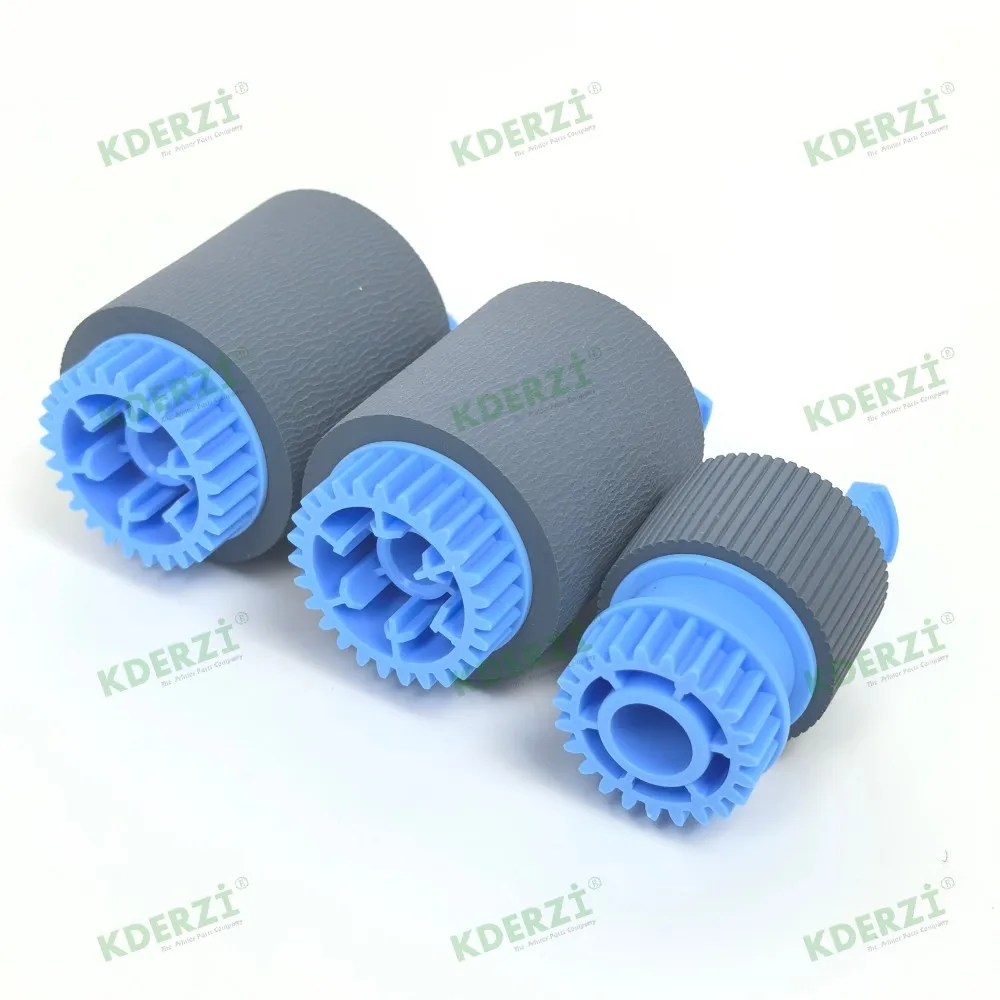 1 Juego de RF5-3340-000 RF5-3338-000 bandeja 2 rodillo de recogida para HP M806 M830 9000 9040 9050 5500 Kit de rodillos
