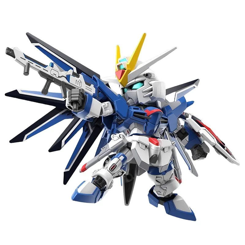 

Аниме-фигурка SD RISING FREEDOM GUNDAM, коллекционная модель робота для сборки, игрушка-украшение, подарок для мальчиков