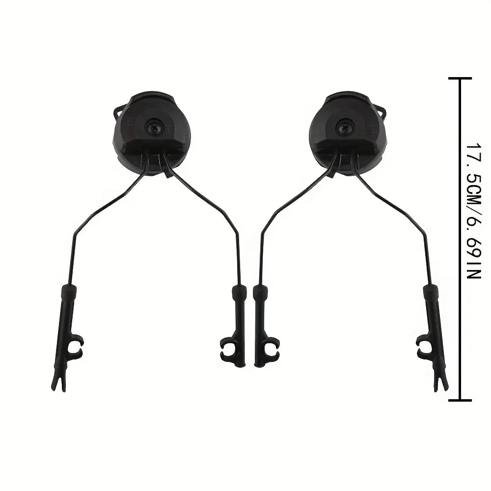 مجموعة محول السكك الحديدية القوسية لسلسلة كومتاك 2 ، خوذة أساسية سريعة أوبس ، سماعة إلغاء الضوضاء العسكرية ، قوس سماعة الرأس التكتيكية