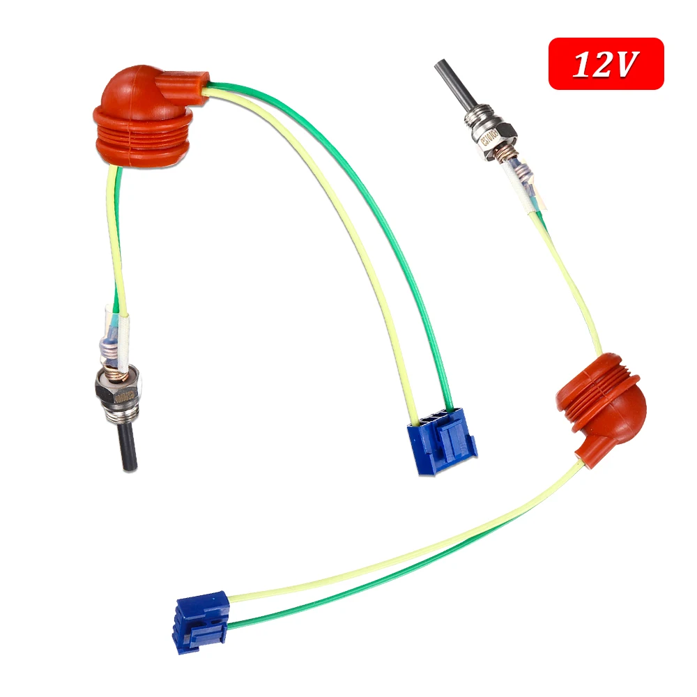 

12 В D4WSC D5WSC Керамический нагреватель свечей зажигания Пламя Автомобиль Грузовик Автобус Караван Лодка 5-8 кВт Воздушный дизельный парковочный нагревательный провод Свеча накаливания