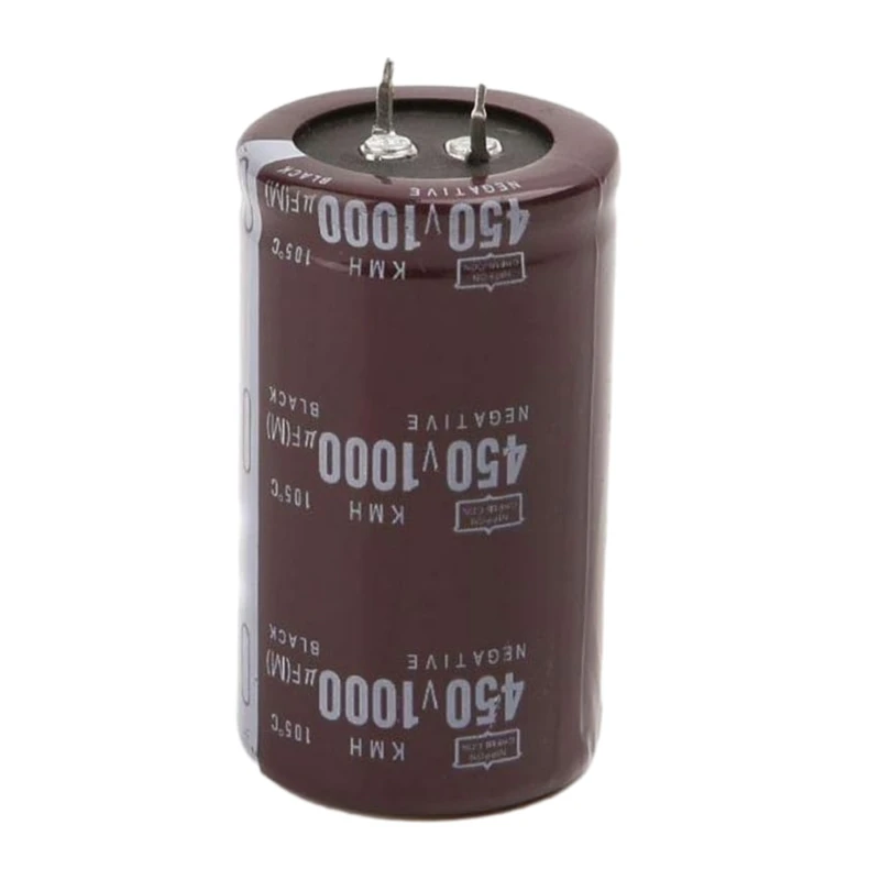 Large Capacity 450V1000uF Aluminum Electrolytic Capacitors Volume 35x50mm