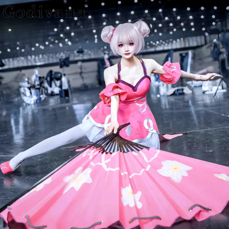 Honor of Kings Cosplay Costume Xiao Qiao Original Skin Cosplay Full Set Women's Game Anime Halloween Party Role Play Dress