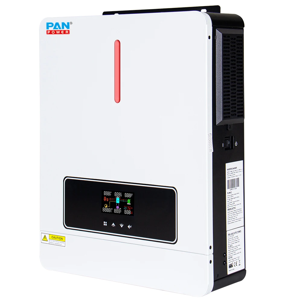 Off Grid Hybrid System 3KW 5KW 6KW Single Phase Inverter 24V 3.6KW 6.2KW Solar Inverter With MPPT Controller