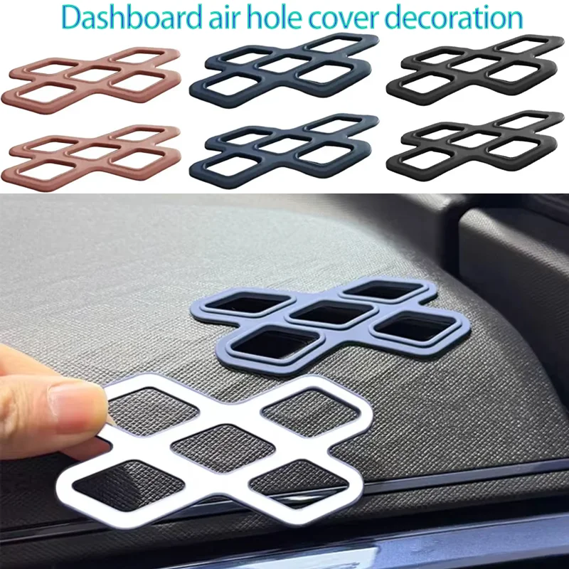 2 pçs painel lateral ventilação de ar capa guarnição decoração para byd golfinho mini/byd gaivota
