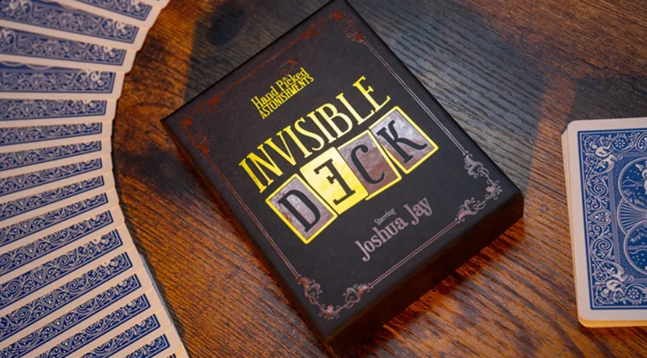 

Hand Picked Astonishments INVISIBLE DECK with Joshua Jay by Murphy's Magic 2025 - Magic tricks (Instant Download)