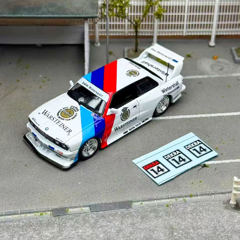 新入荷 Sw 1:64 BMW E30 M3 LTO 改造 DTM レーシング リバリー 合金製ミニカー ダイキャスト BMW オーナメント カスタム玩具