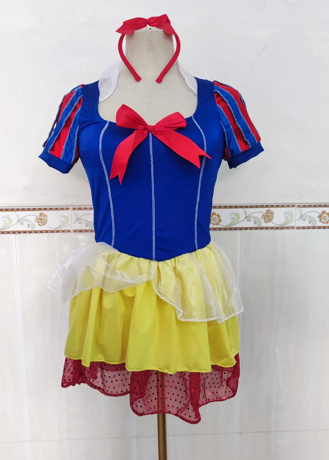 Halloween Purim Sprookje Cartoon Sneeuwwitte Prinses Cosplay Kostuum Toneelvoorstelling Anime Koninklijke Hof Koningin Verkleedkleding Gow