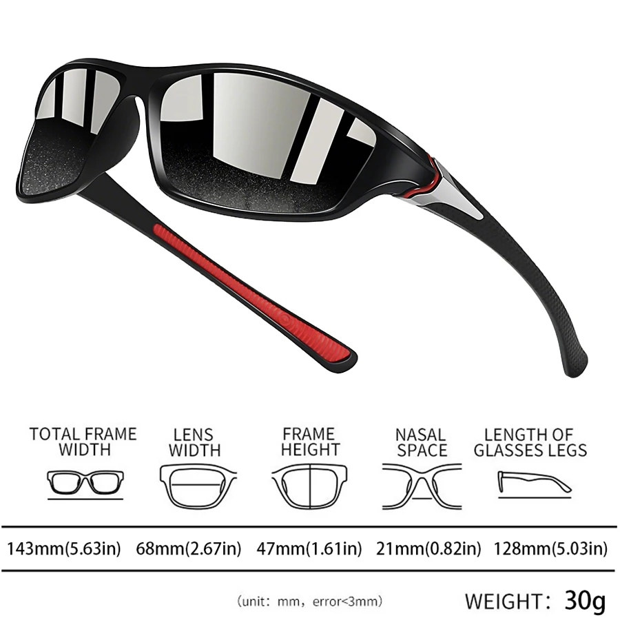 1-2 Stück Modische Vintage-Sonnenbrillen für Outdoor-Sportarten wie Radfahren, Angeln, Autofahren und Bergsteigen – Detail 8