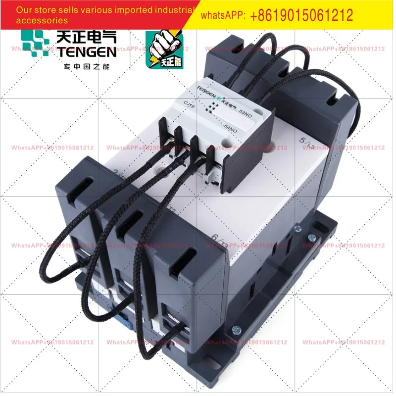 1 piece CJ19-115A Switching Capacitor Contactor CDC9 Reactive Power Compensation Cabinet Switching 220V