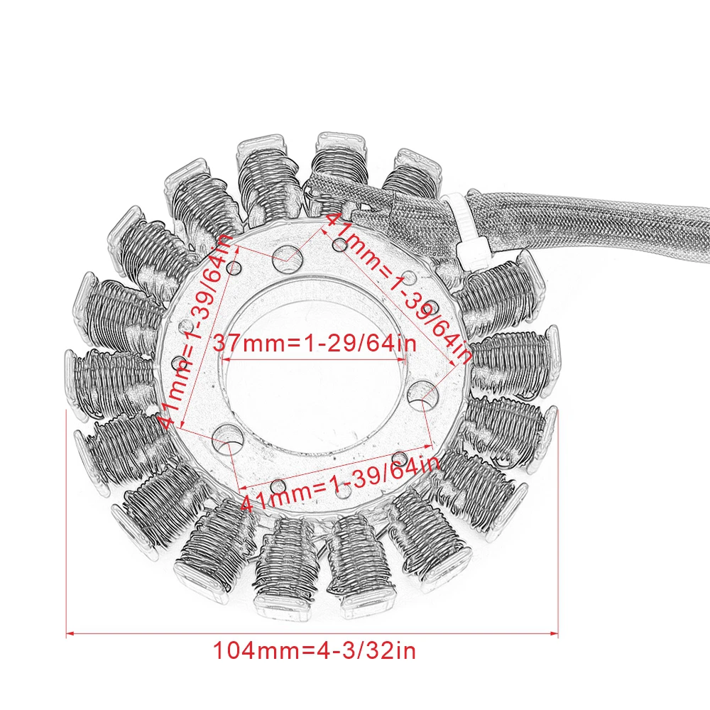 Stator Coil For Suzuki SV400 SV650 SV650S 32101-19F00 32101-19F10 / SV 400 650 S / SV 650S