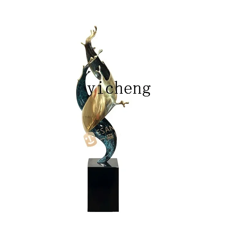 TQH Fengsheng Shuiqi Ornament Living Room Entrance Slender and Long House Move New Home Office Store Gift