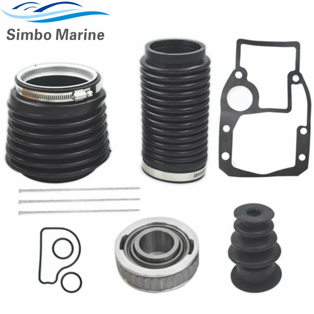 Bellows Kit for OMC Cobra 1986 & Later Volvo Penta SX-S SX-C SX-R SX-M DP-S 3854127 3850426 911826 987467 22197130 23075752