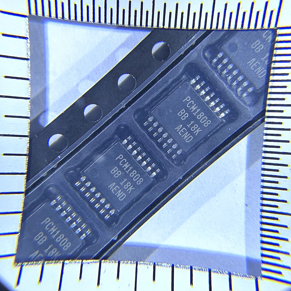 New original (10pcs) PCM1808PWR (Marking PCM1808) TSSOP-14 99dB SNR Stereo ADC Chip