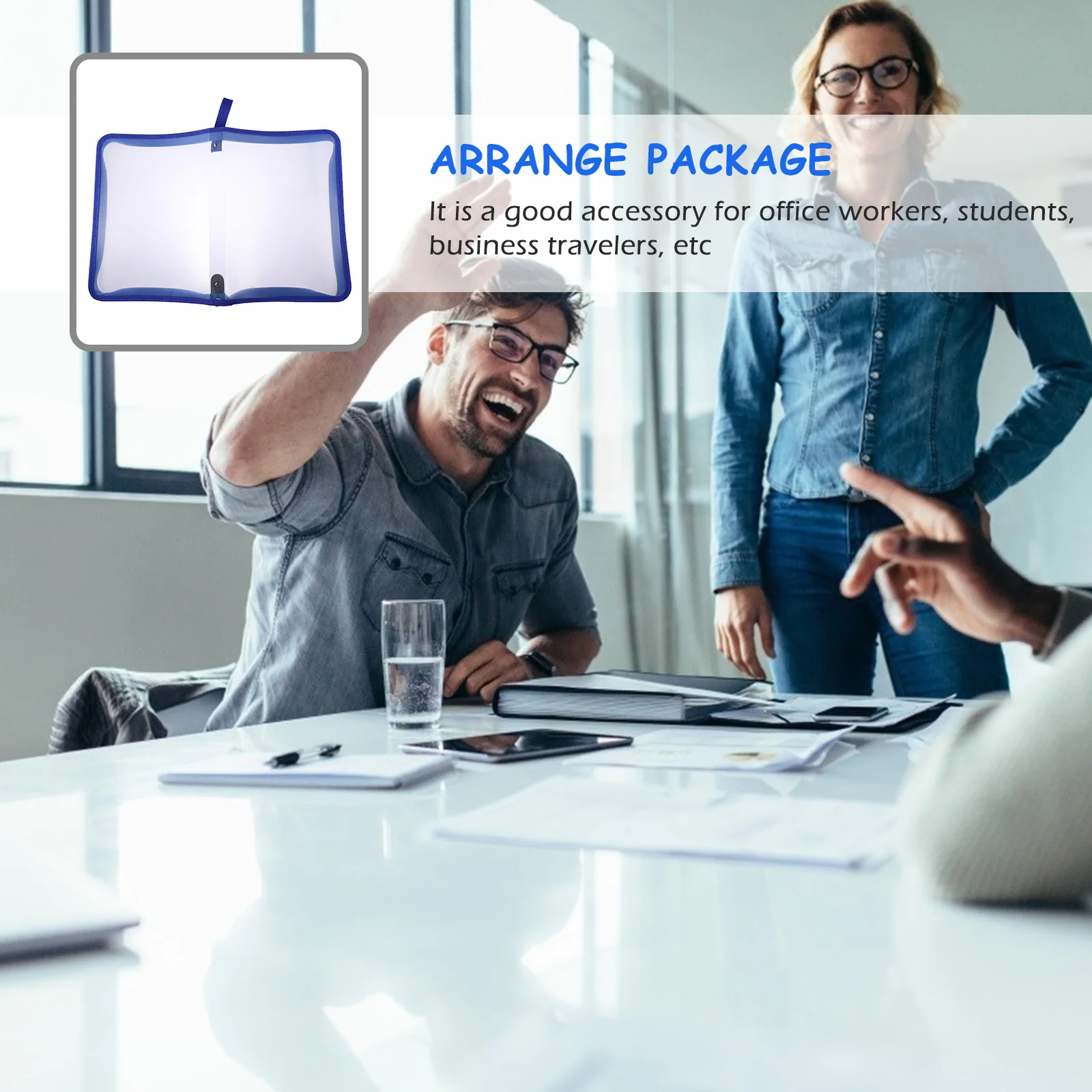 

1Pcs Transparent File Folder Zipper Storage Pouch Small Lightweight Document Bag for Travel File Bag Zipper Storage Pouch