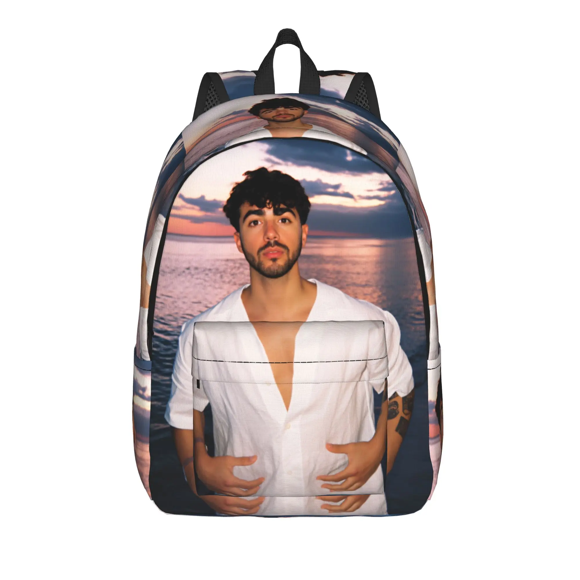 Fede V-Vigevani Backpack Club Misterios Travel Backpacks Student Colorful Large High School Bags Kawaii Rucksack