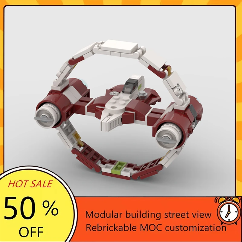 

Набор из 143 деталей: Популярная модель космического корабля из фильма «Звездные войны», конструктор MOC, модульные технологичные блоки, подарок на праздник, игрушка для сборки, детский набор