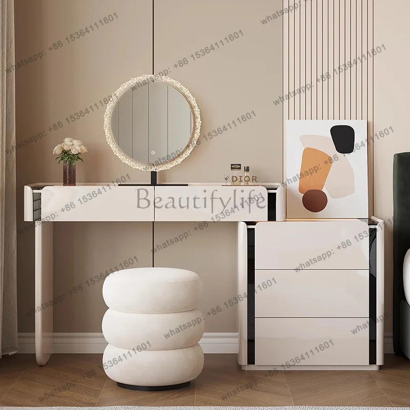 

Modern Premium Vanity Table Elegant Trendy Classic French Vanity Table Minimalist Design Meuble De Chambre Bedroom Furniture