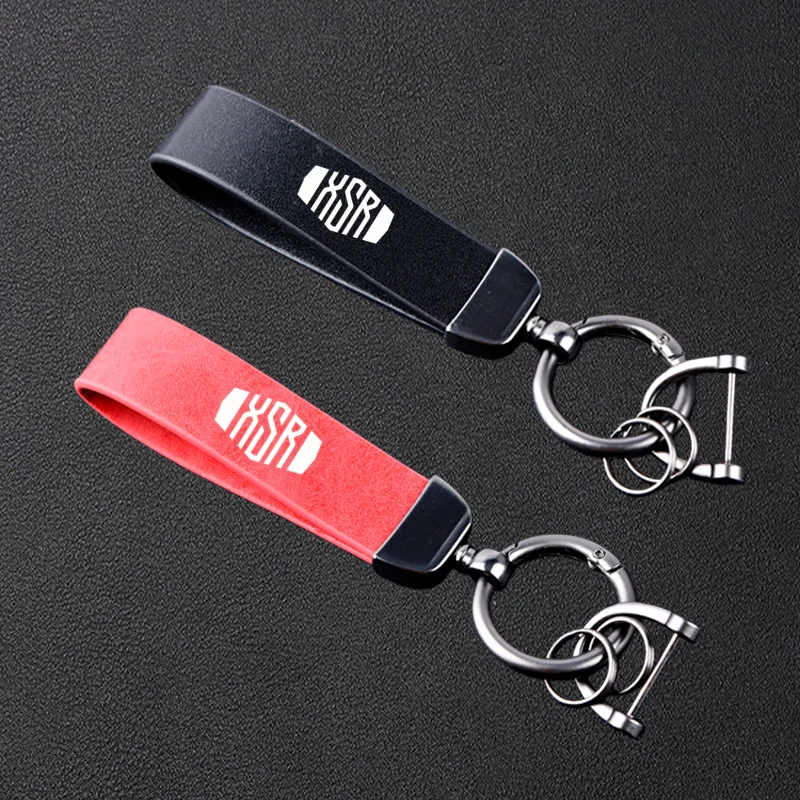 

Для Yamaha XSR700 XSR700 XSR900 XSR 900 XSR125 155, высококачественный мотоциклетный кожаный брелок, металлический брелок, аксессуары