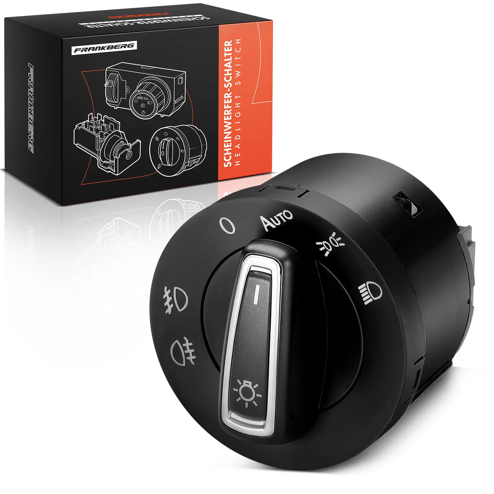 Frankberg 1x lichtschakelaar schakelaar voor VW Tiguan AD1 Golf 7 5G1 Variant BA5 Sportsvan AM1 5GG941431D