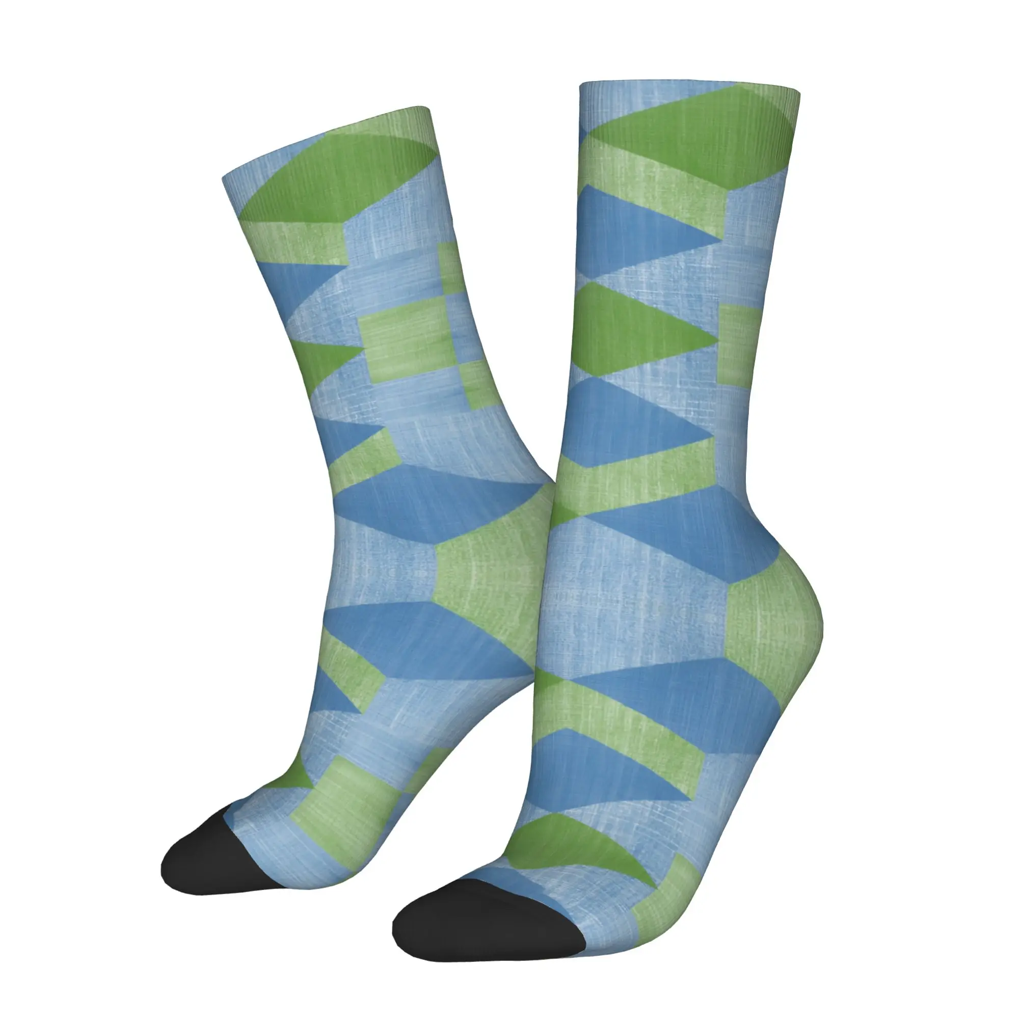 Custom Cute Jeans Style Socks Men Women Warm 3D Print Denim Football Sports Socks