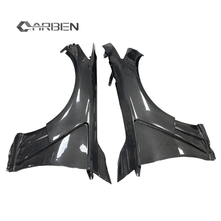 

Carbon Fiber Fenders, Open-hole Cooling Style, for Infiniti Q50 Body Kit Bumper