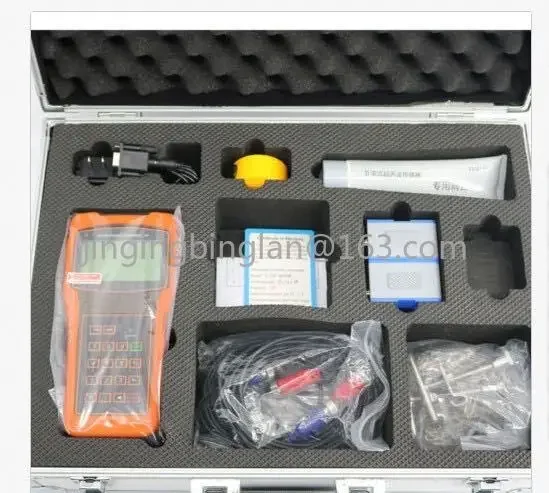 TUF-2000H/HT-2000H Handheld Ultrasonic Flowmeter, Portable Ultrasonic , External Clamp