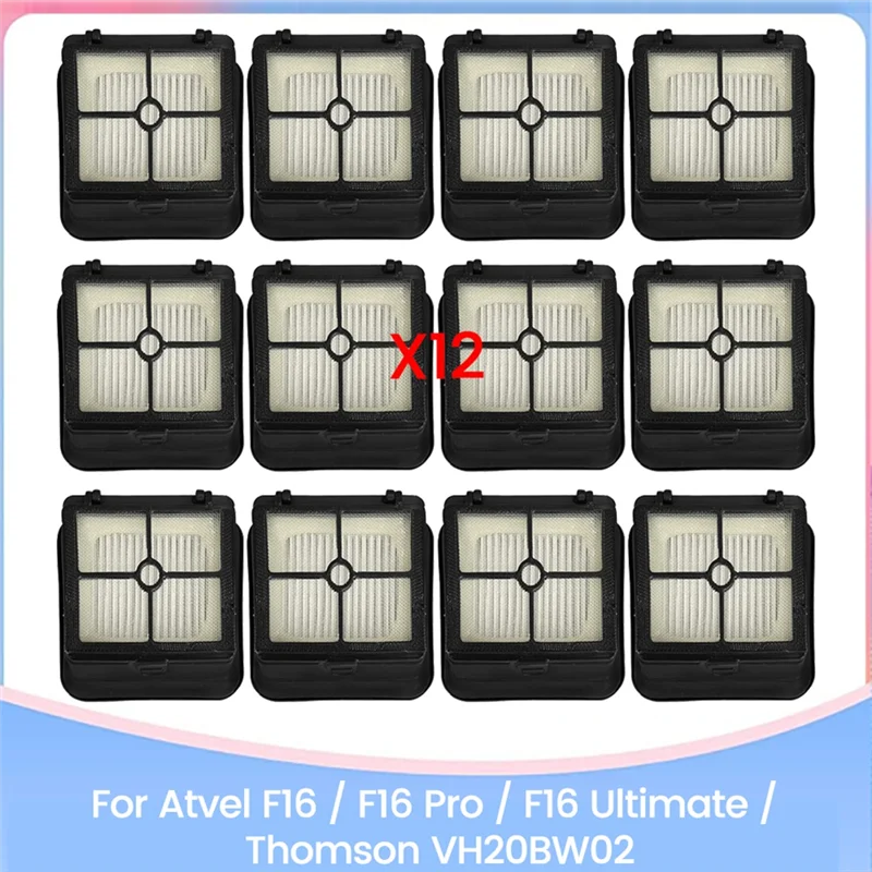 

2025-для Atvel F16/F16 Pro/F16 Ultimate/Thomson VH20BW02, запасные части для фильтра пылесоса, эффективная бытовая уборка