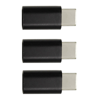 T88C 3Pcs Type C Mobile Phone Data Blocker,Blocks Unwanted Data Transfer,Protects Phone From Charging Stations Hack Proof