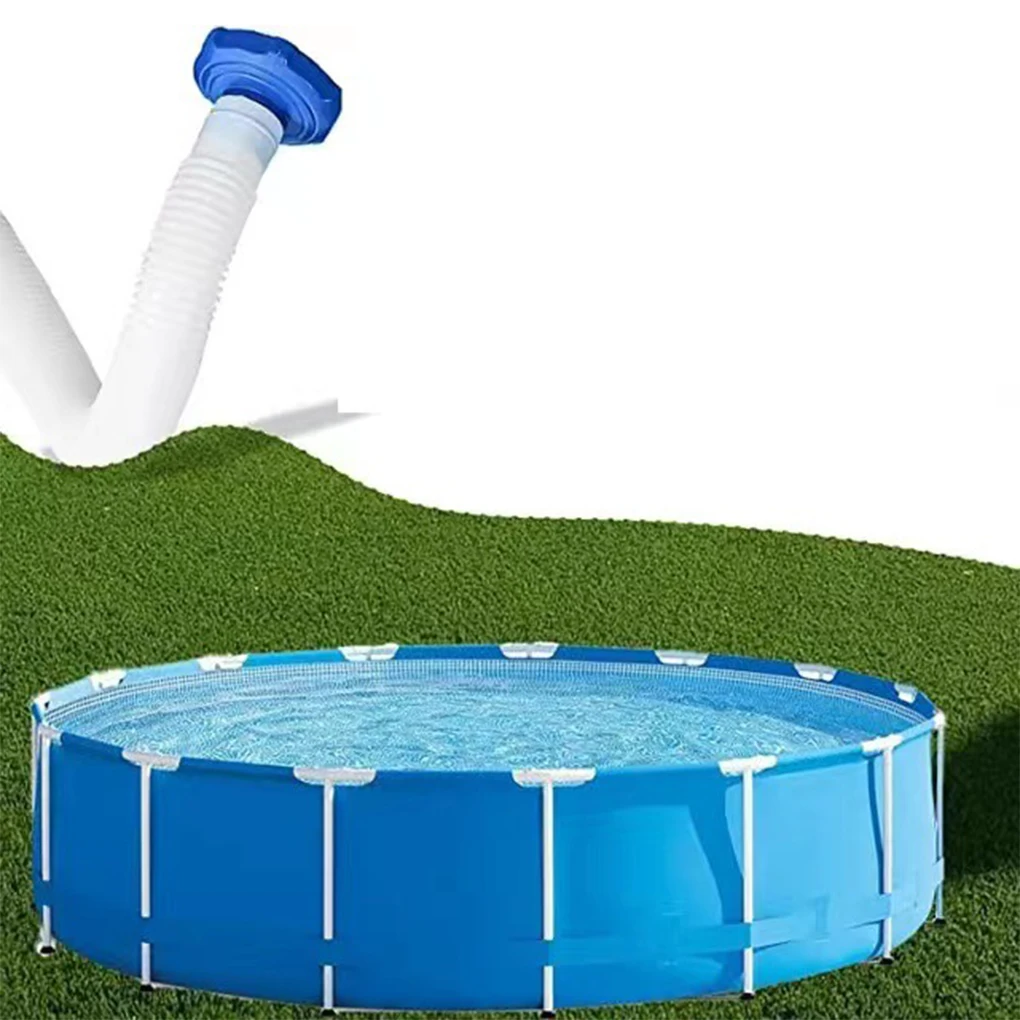 Plastic Adjustable Swimming Pool Surface Skimmer For Effortless Cleaning Portable Hose Adapter