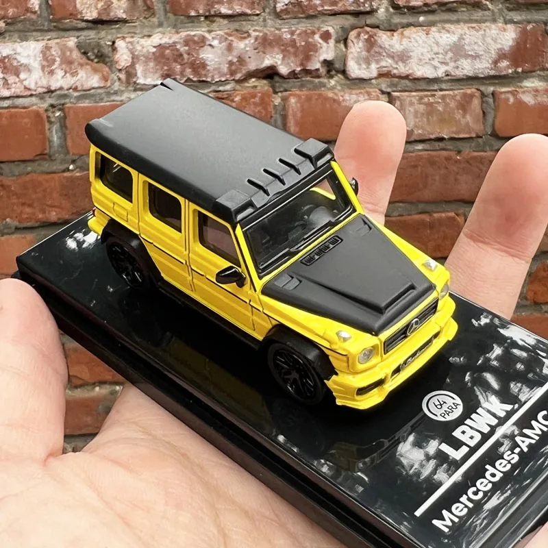 

Оригинальная модель 1:64 от Paragon, Mercedes-Benz, G63 AMG, модель автомобиля из сплава для дисплея, подарков и коллекций